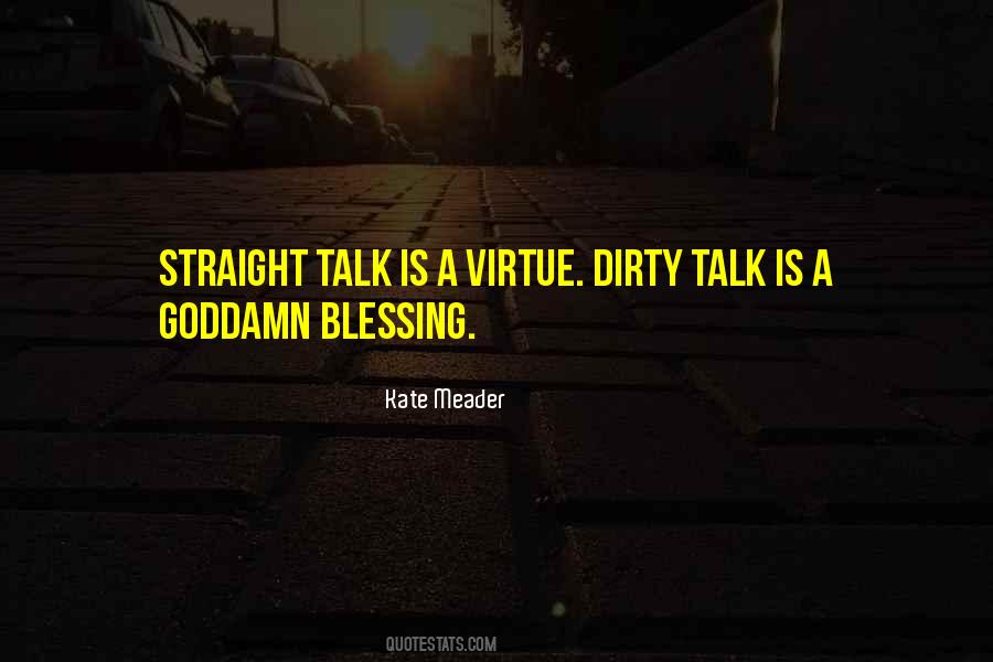 Let's Talk Dirty Quotes #129214