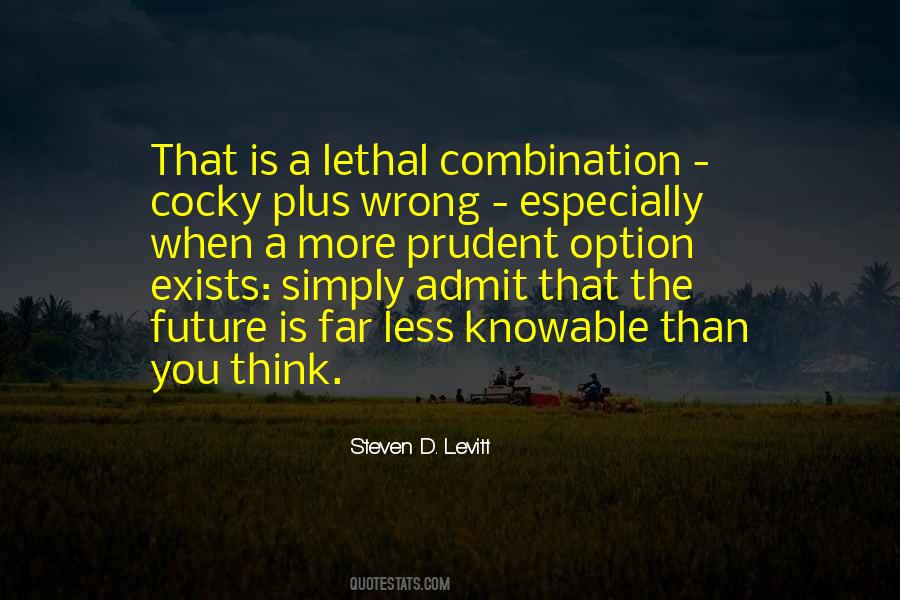 Lethal Combination Quotes #558104