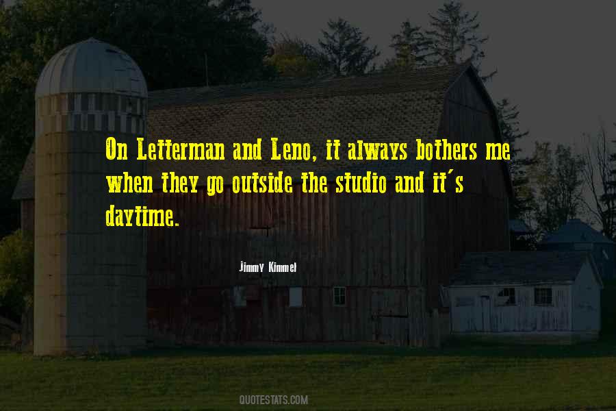 Letterman Quotes #1371360