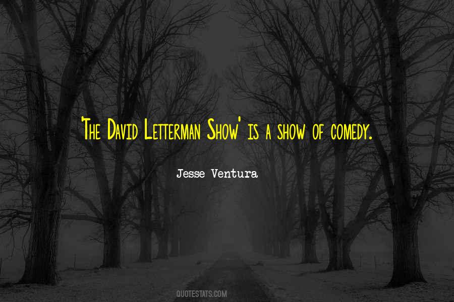 Letterman Quotes #1511488