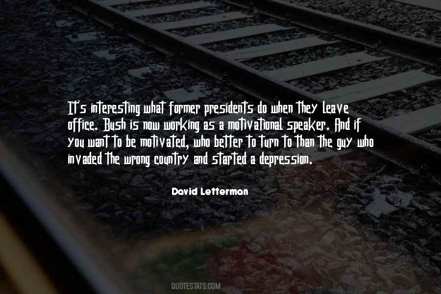 Letterman Quotes #45277