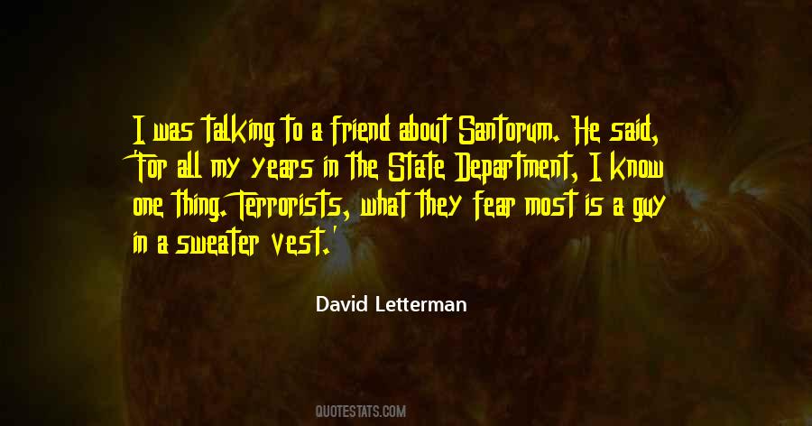 Letterman Quotes #76024