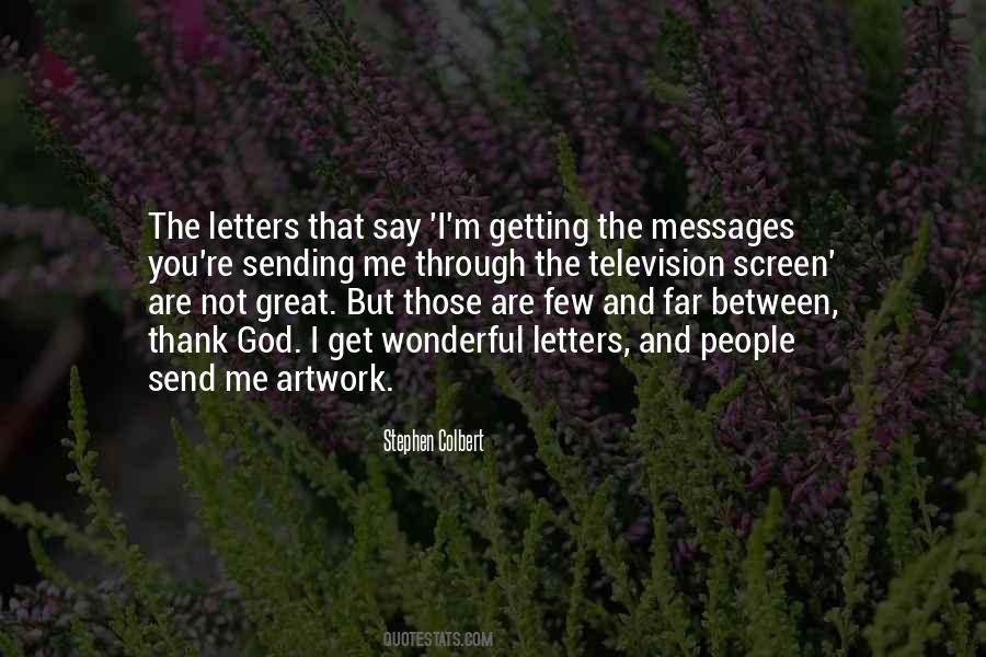 Letters To God Quotes #1147411