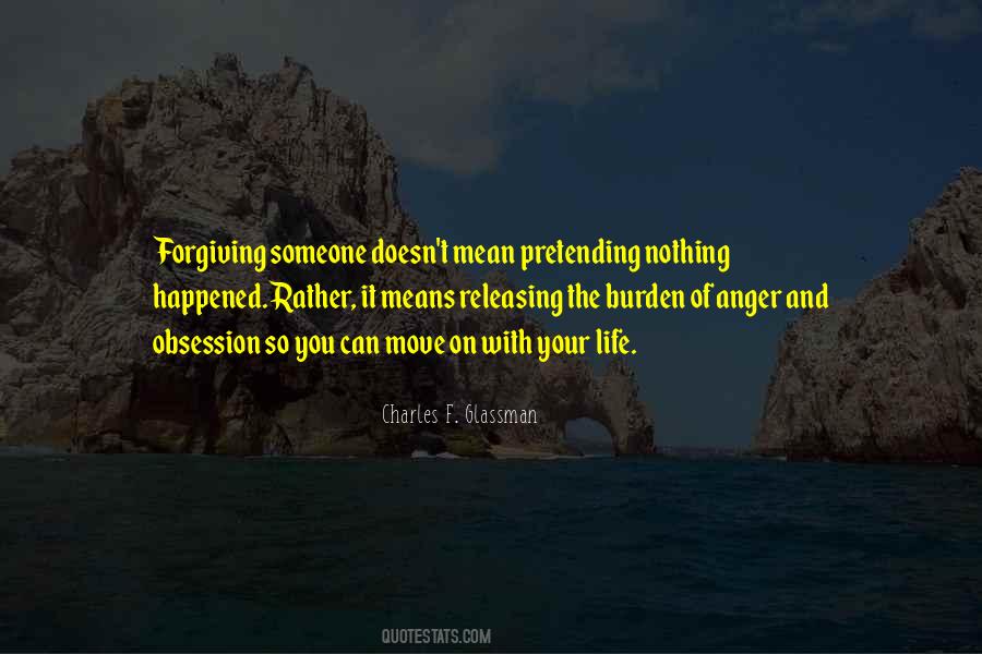 Letting Go Doesn't Mean Quotes #614101