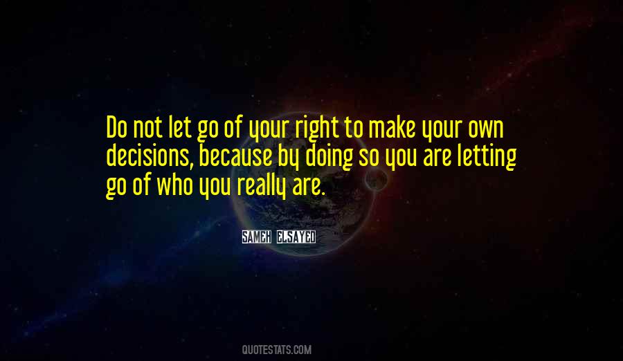 Letting Go Of Quotes #65127