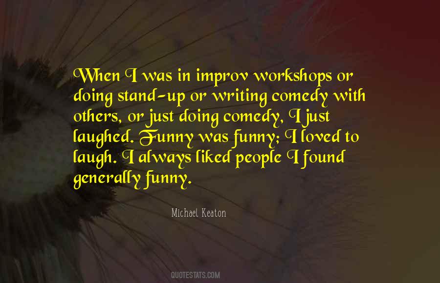 Quotes About Doing Stand Up Comedy #398230