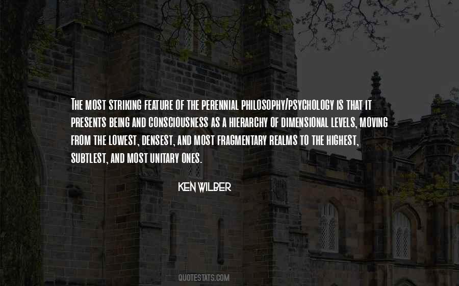 Levels Of Consciousness Quotes #404840