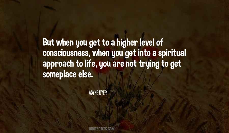 Levels Of Consciousness Quotes #709184