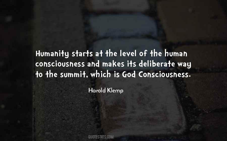 Levels Of Consciousness Quotes #724318