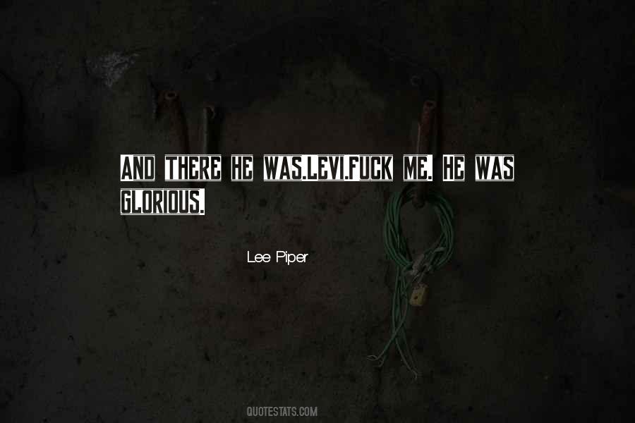 Levi Quotes #1685922