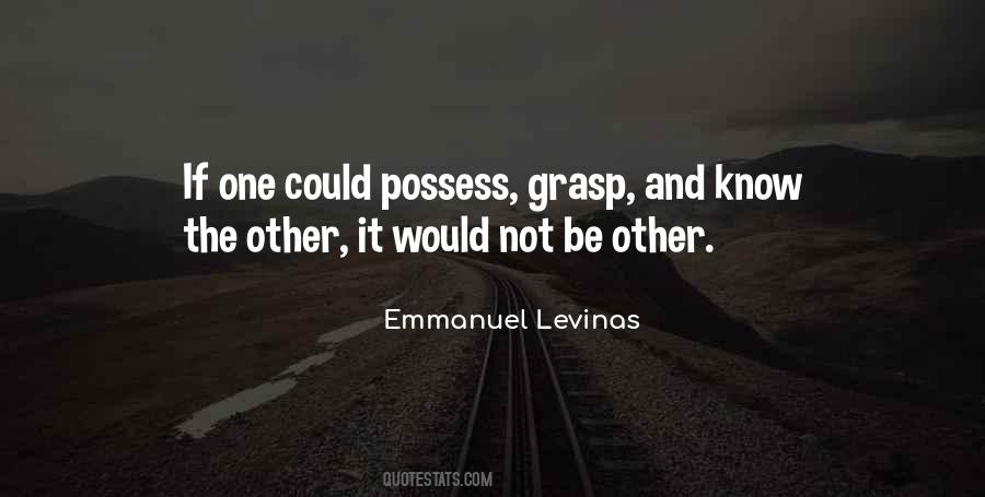 Levinas Quotes #1072458