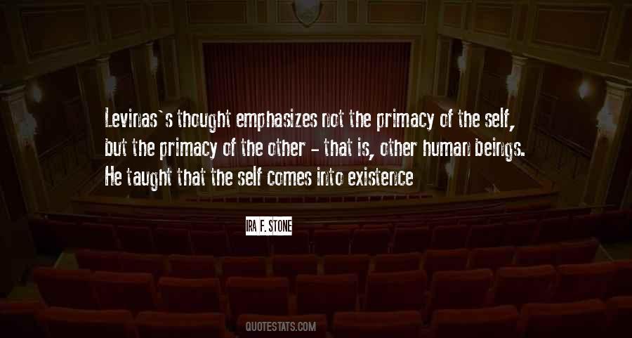 Levinas Quotes #711498