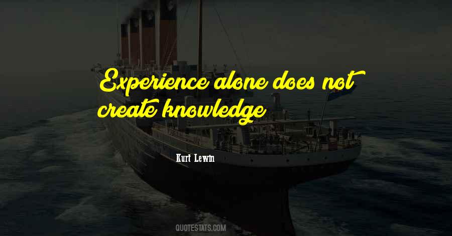 Lewin Quotes #447314