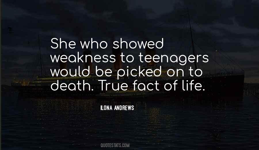 Quotes About Teenagers Life #64216