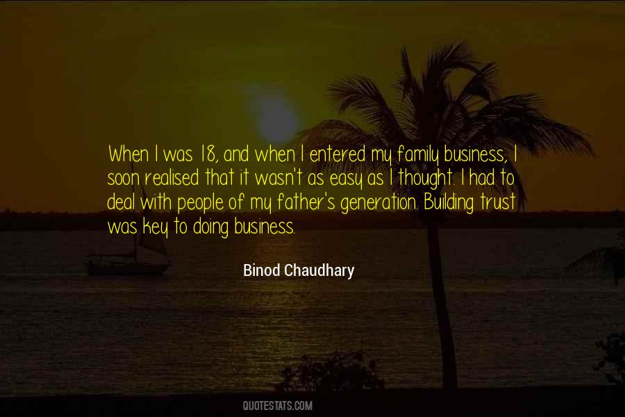 Quotes About Doing Business With Family #865844