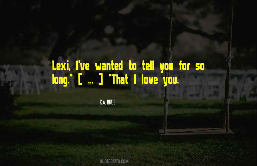 Lexi Quotes #1618873