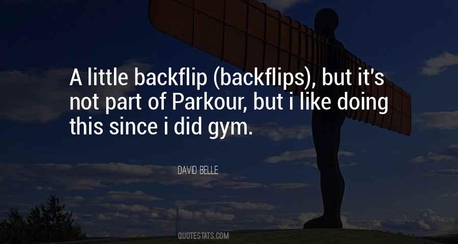 Quotes About Doing Backflips #613843