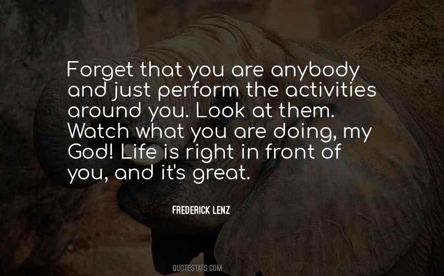 Quotes About Doing Activities #147140