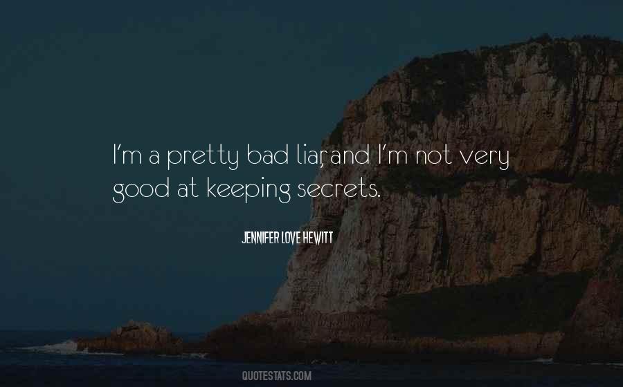 Liar Love Quotes #338308