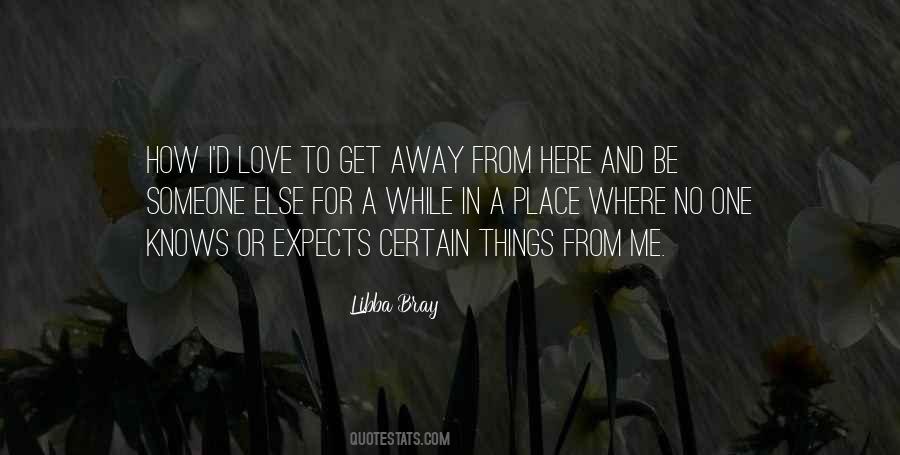 Libba Bray Love Quotes #1826741