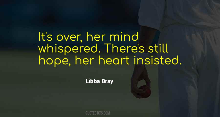 Libba Bray Love Quotes #799596