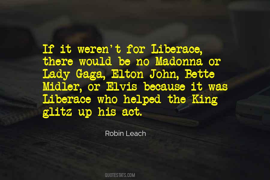 Liberace Best Quotes #481105