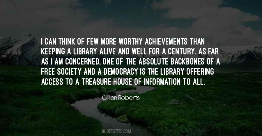 Library And Information Quotes #61254