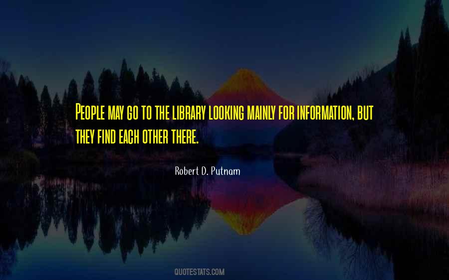 Library And Information Quotes #974685