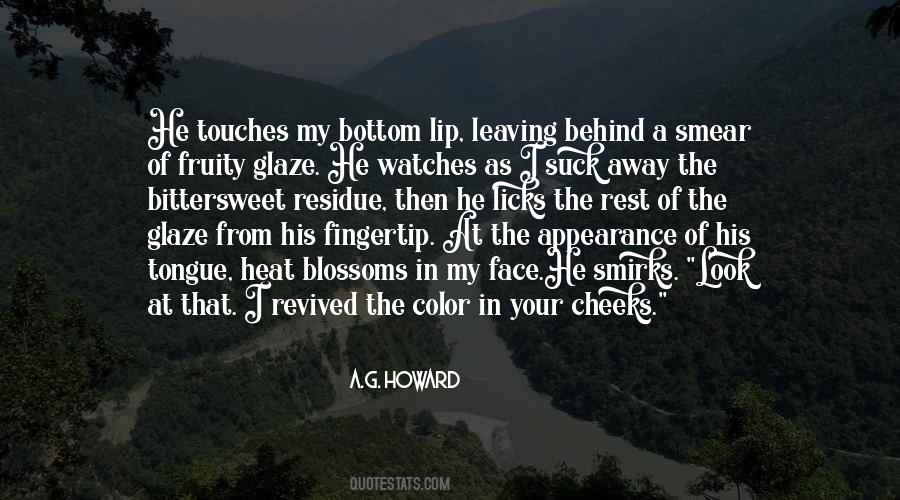 Lick Me All Over Quotes #38494