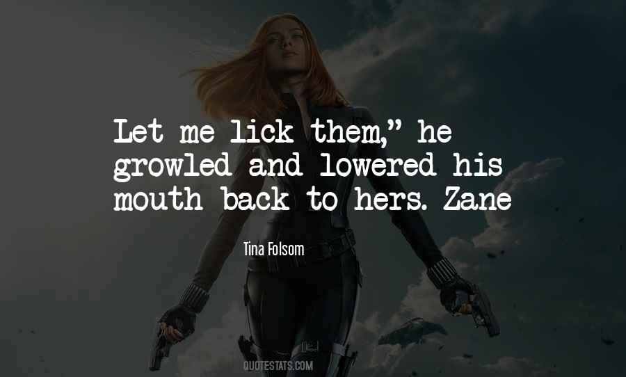 Lick Me Quotes #123737