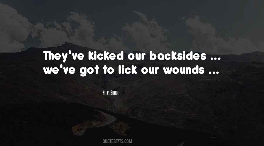 Lick Wounds Quotes #1253052