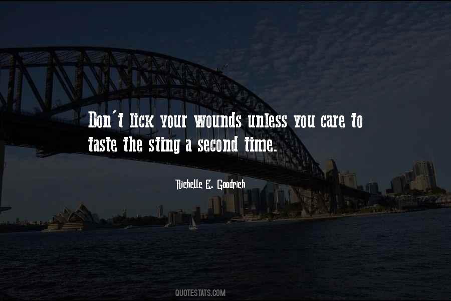 Lick Your Wounds Quotes #1122428