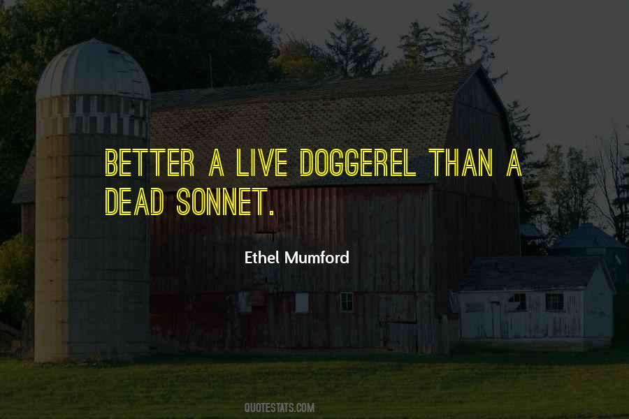 Quotes About Doggerel #1295342