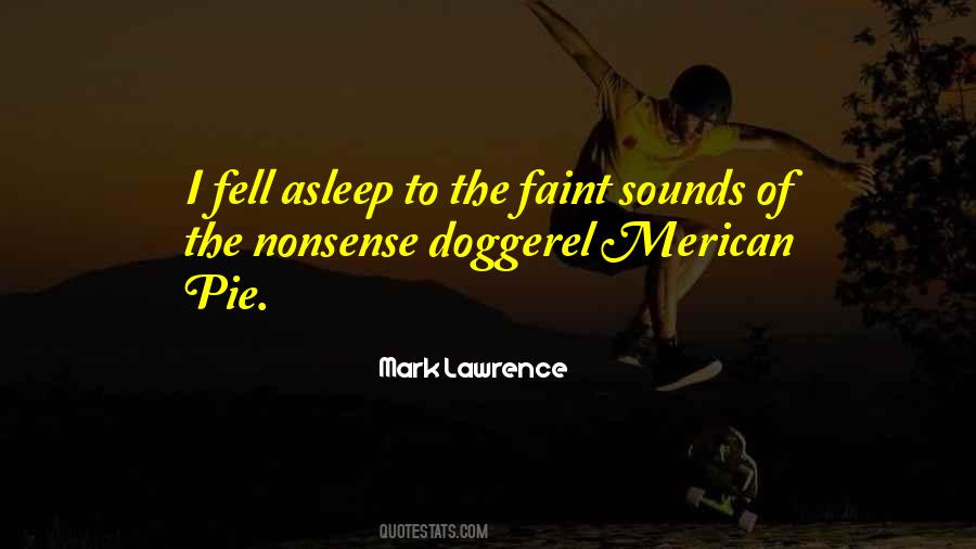 Quotes About Doggerel #1683914