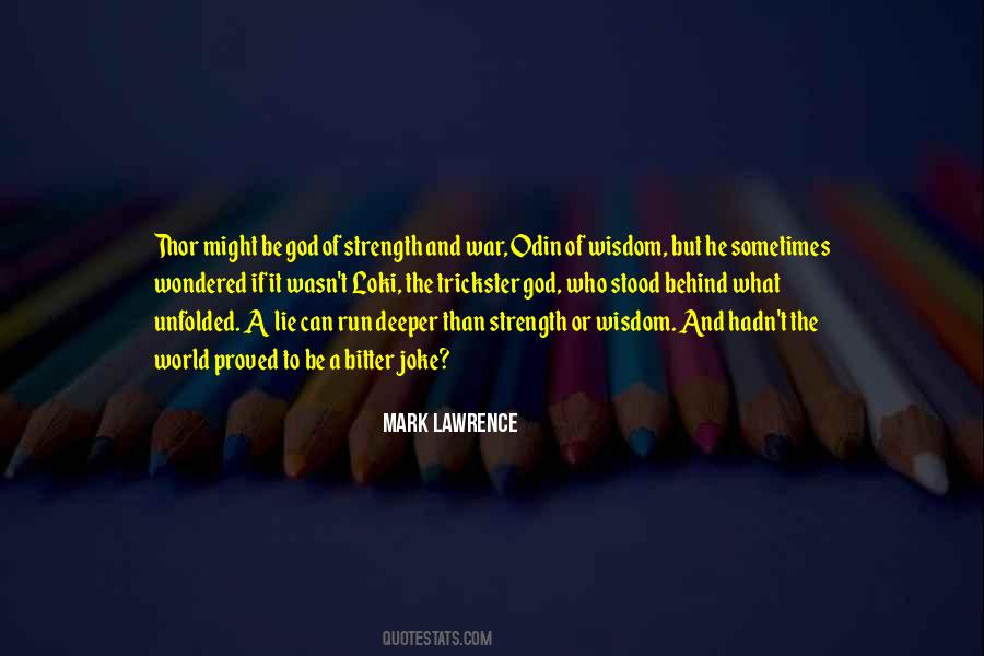 Lie And God Quotes #171803