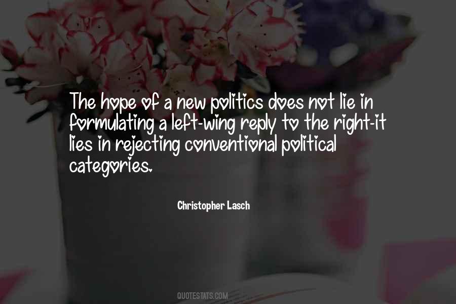 Lie And Politics Quotes #1370553