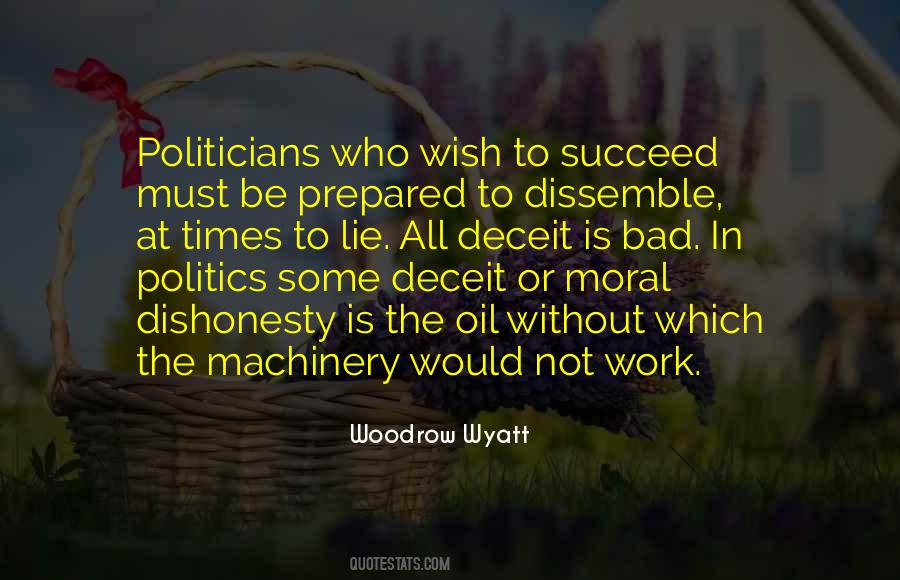 Lie And Politics Quotes #1408088