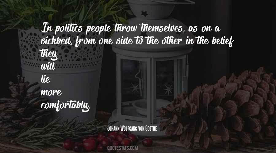 Lie And Politics Quotes #1628503