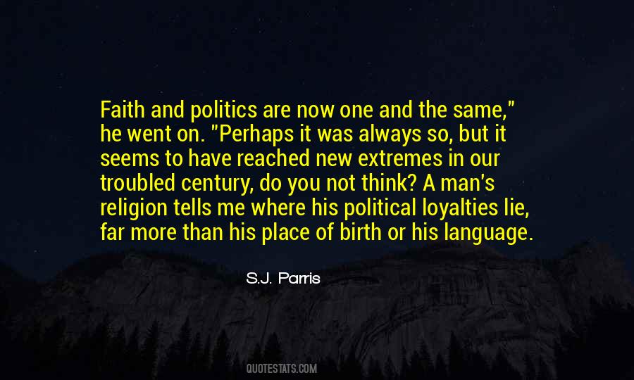 Lie And Politics Quotes #1802170