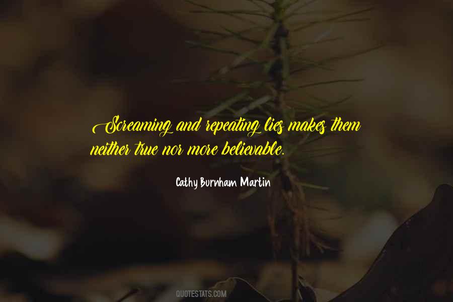 Lie And Politics Quotes #1820506
