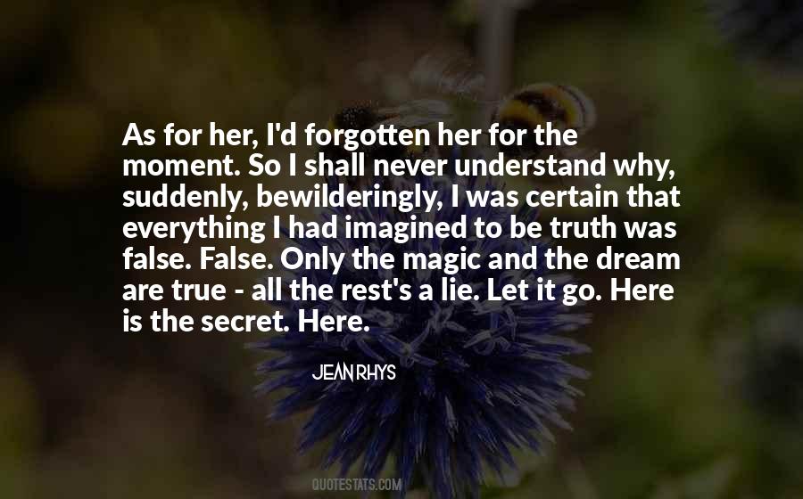 Lie And Secrets Quotes #1388479