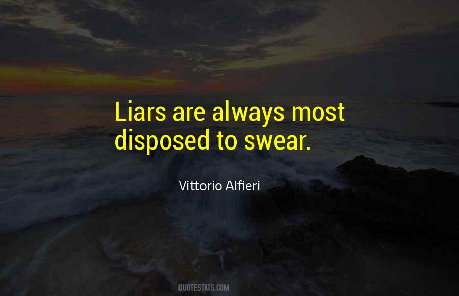 Lie Swear Quotes #152961