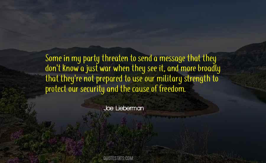 Lieberman Quotes #770710