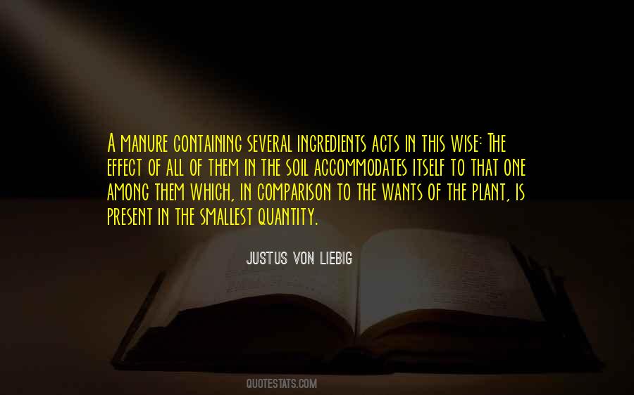 Liebig Quotes #1761378