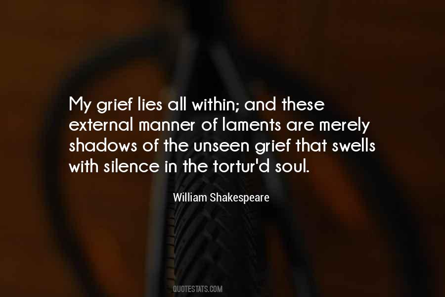 Lies And Silence Quotes #802204