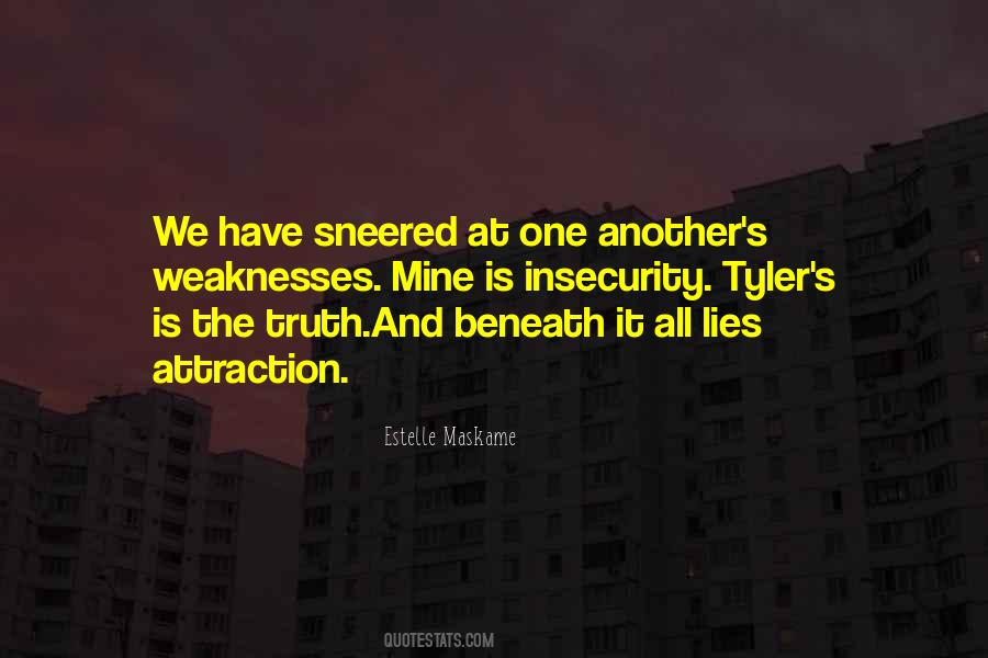 Lies Beneath Quotes #110188