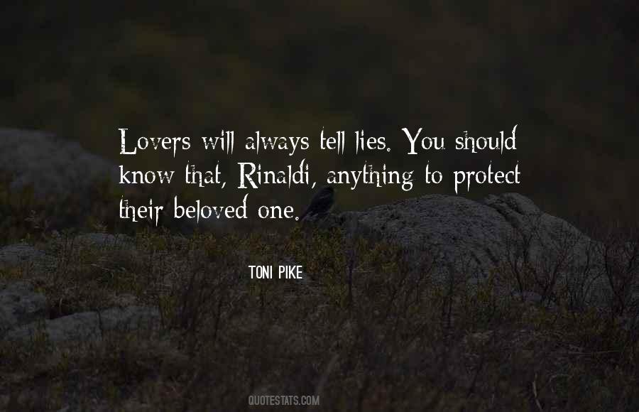 Lies To Protect Quotes #1841190