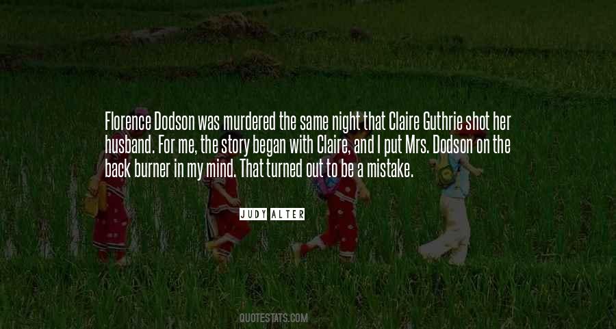 Quotes About Dodson #1566168