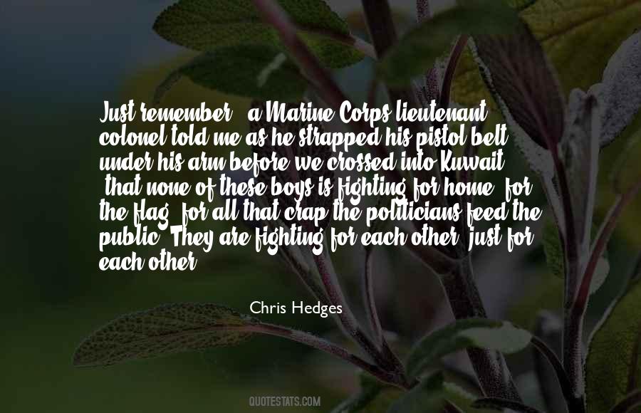 Lieutenant Colonel Quotes #322477