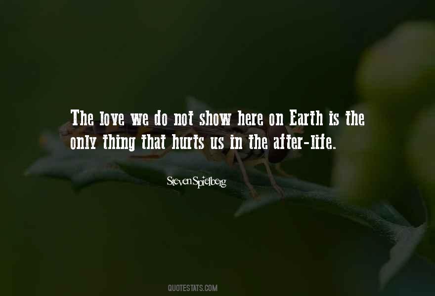 Life After Earth Quotes #20594